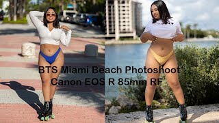 Natural Light Beach/Skating photoshoot Using Canon R 85mm RF Lens