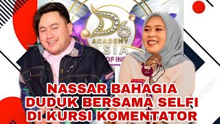 NASSAR MENGAKU  BAHAGIA BISA DUDUK BERSAMA SELFI NANTI