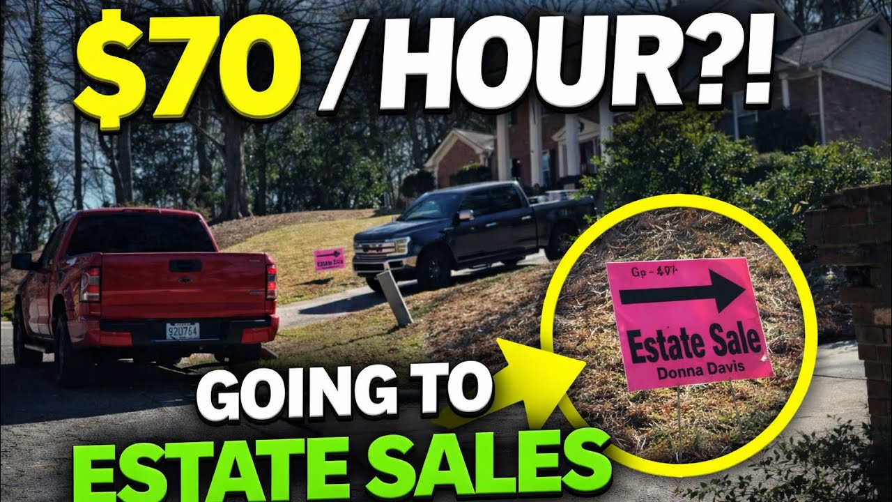 I Made $70+ Per Hour Going To Estate Sales In Georgia!