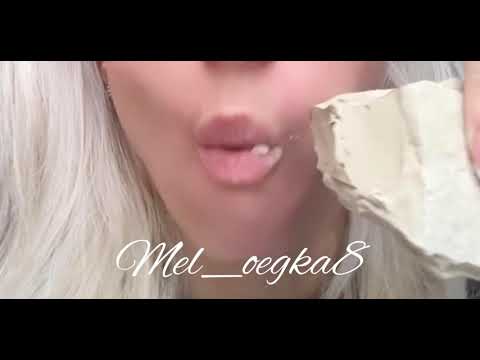 MUKBANG .Глина Туркестан сливки - YouTube