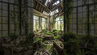 Living Room Makeovers Abandoned Cozy Rustic Fireplace Lounge Ai Concept