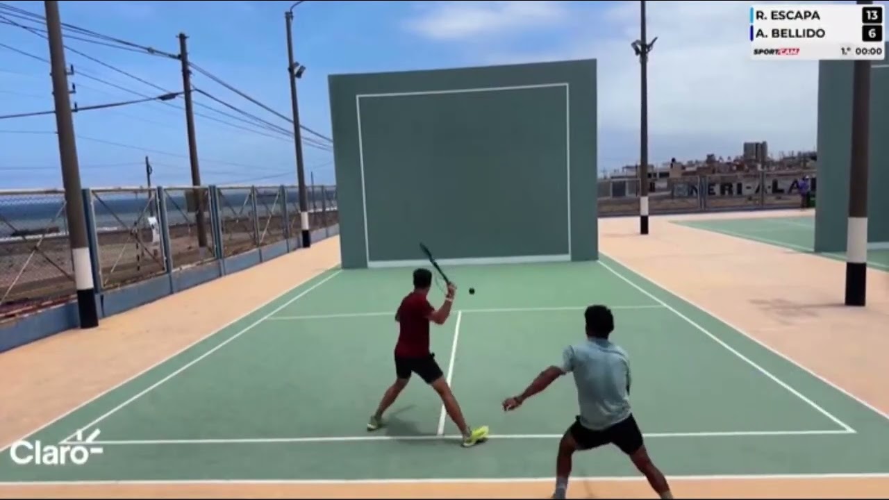 Torneo ILO Punta de Coles 2026, semis libre, Rene Escapa vs Andre Bellido, Paleta Frontón 