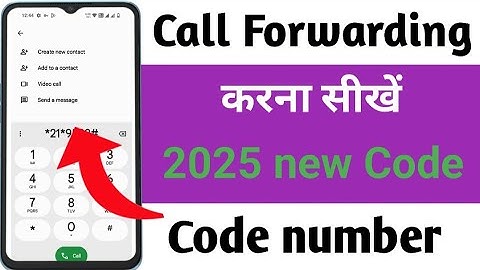 Call Forwarding Kaise karen | Call Forward kaise kare Dusre Number par | Call Forward kaise kare2025