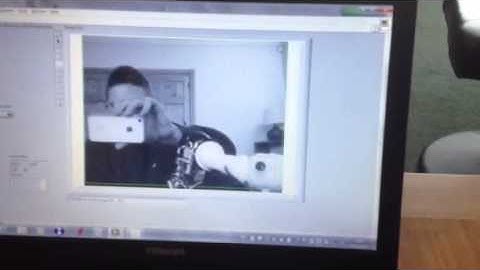 Pattern matching of robot arm