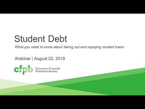 CFPB FinEx Webinar: Student Debt — consumerfinance.gov