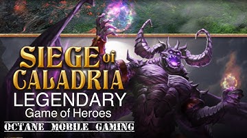 Legendary game of heroes - SIEGE of CALADRIA - Deck Release
