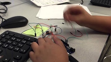 Tilt Sensor LED and Buzzer Project Test One