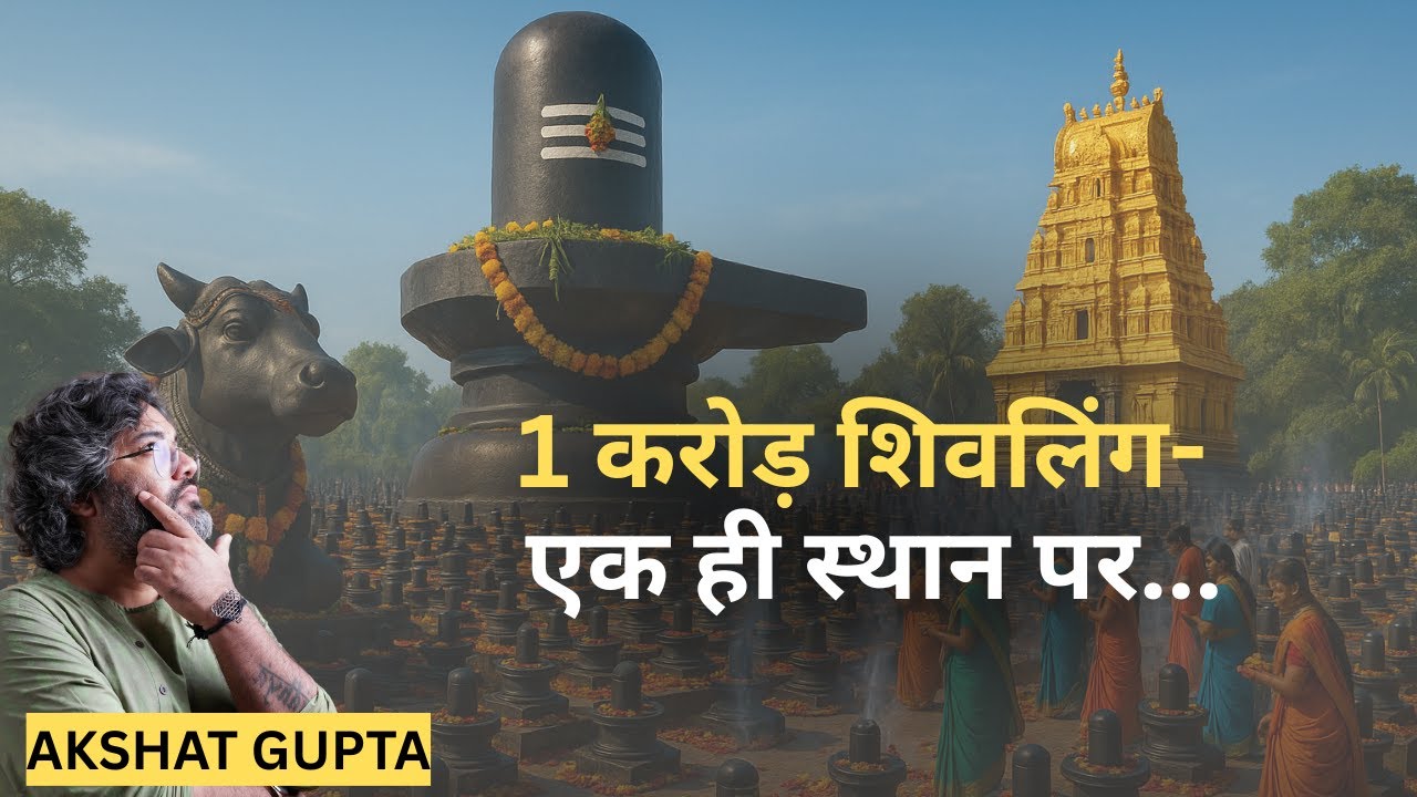 Kotilingeshwara: Ek Crore Shivlingon Ka Adbhut Mandir | By Akshat Gupta | हिंदी में