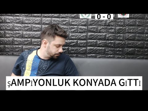 KONYASPOR 0-0 FENERBAHÇE TEPKİ. HER ŞEY BİTTİ.