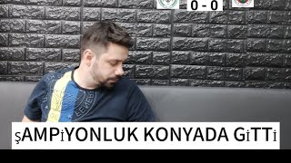 Konyaspor 0-0 Fenerbahçe Tepki̇ Her Şey Bi̇tti̇