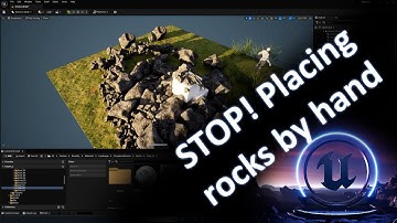 Random Asset Placement - UE5 **Paint Objects with Physics**