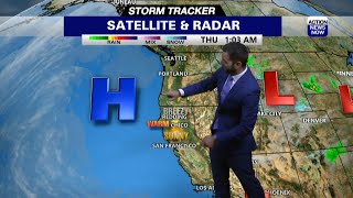 Storm Tracker Forecast: Breezy Thursday & a MAJOR warming trend ahead