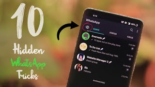 Top 10 WhatsApp Tricks 2020 !!!