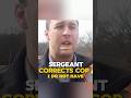 Sergeant Ordered Officer To Back Down And Respect Citizen Rights🔥