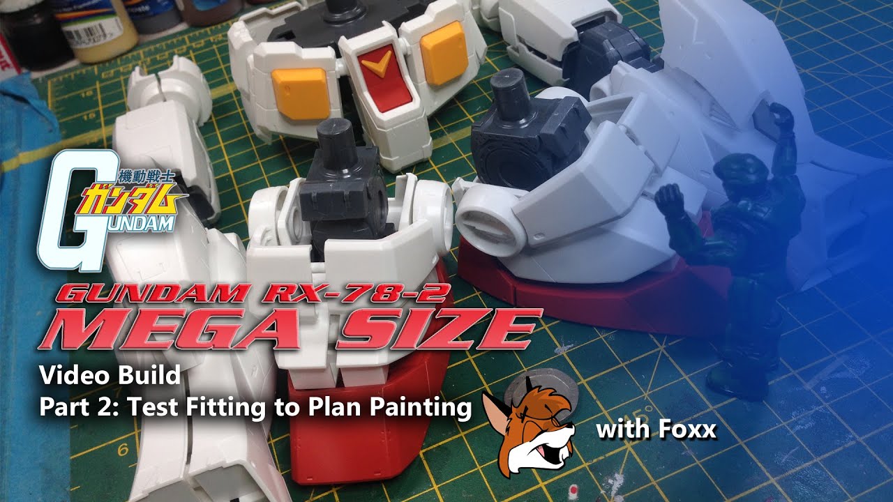 Mega Size Gundam Rx 78 2 Part 2 Test Fitting Planning Painting Youtube Mega Size Gundam Rx 78 2 Part 2 Test Fitting Planning Painting Youtube
