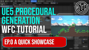 Creating Procedural Generation in UE5 Blueprints 2D/3D using the Wave Function Collapse Ep. 0
