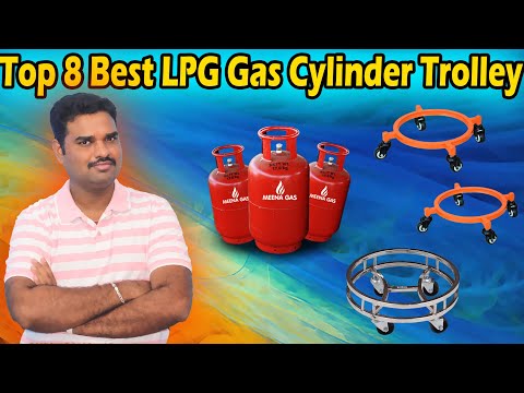 ✅ Top 8 Best Cylinder Trolley In India 2022 With Price |LPG Gas Cylinder Trolley Review &