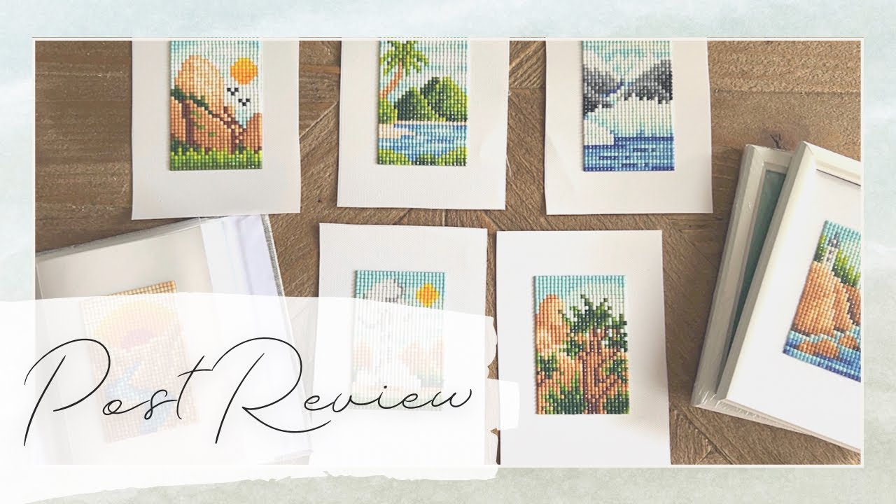 Reveal and Review "National Parks" Mini Set from PaintGem PLUS How to