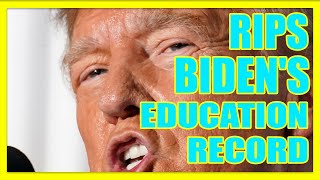 Trump Pledges To Close Biden's Education Department
