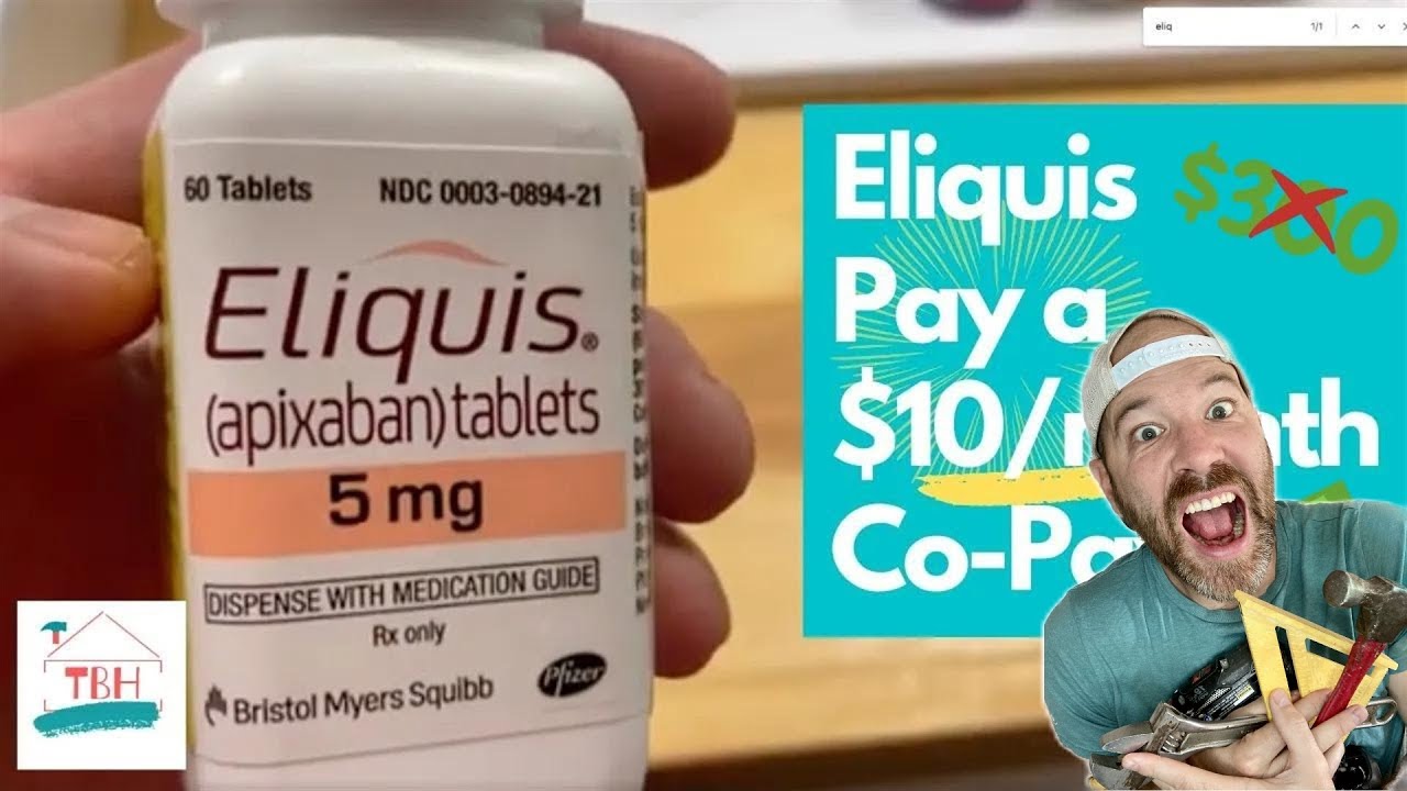  Eliquis Apixaban Rebate How I Pay Only 10 Month Co Pay For My 