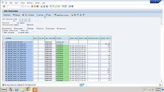 SAP Basis - Job Monitoring