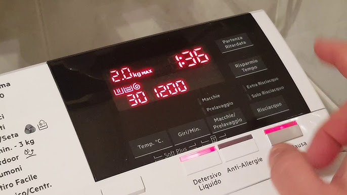 Programmübersicht AEG 7000 Serie Kombi Waschtrockner, 40% OFF