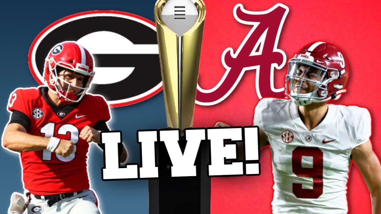 Alabama vs National Championship Live Stream Play by Play
