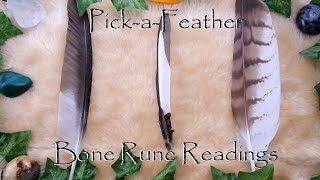 Rune Reading - Pick a Feather - Bone Rune Readings screenshot 4