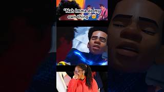 Nah I’mma do my own thing || Across the spider verse Reaction #shorts