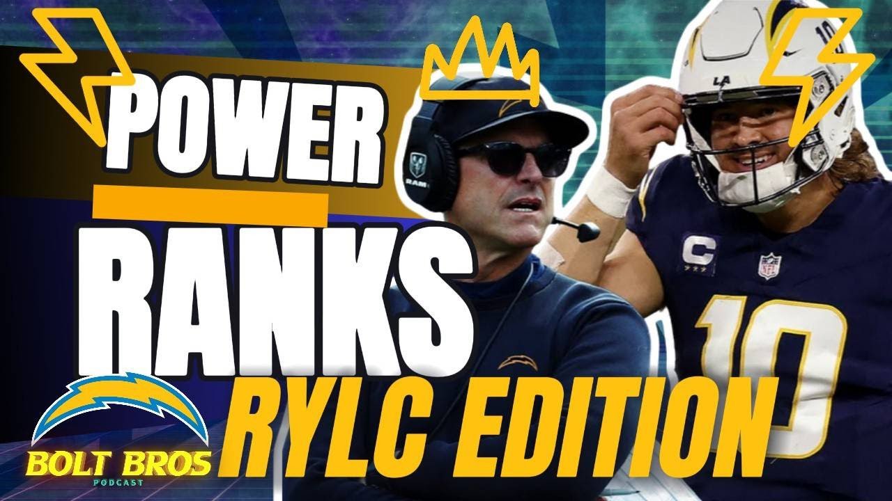 Current NFL Power Rankings Rivers Lake Edition Bolt Bros YouTube