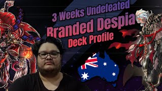 Yu-Gi-Oh! Undefeated Branded Despia Deck Profile February 2024