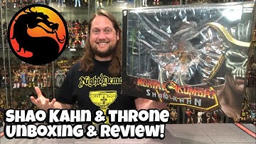 Shao Kahn & Throne Mortal Kombat Storm Collectibles Unboxing & Review!