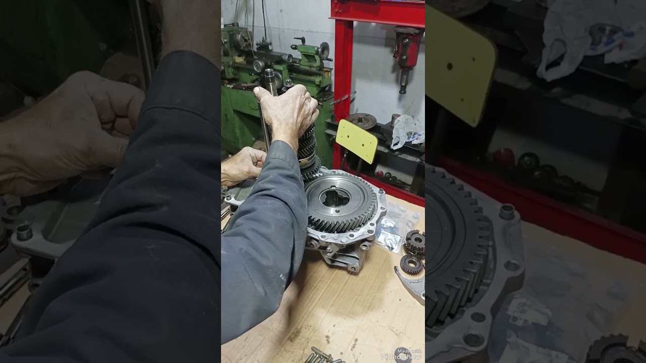 montage boite de vitesse Renault Mégane DTI