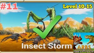 Animal revolt battle simulator Insect Storm gameplay Level 10-15 || NEW gamer || part 2