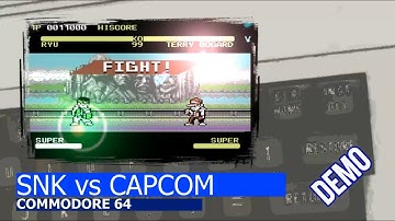 Commodore 64 -=SNK vs CAPCOM=- demo