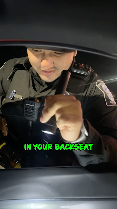 Police Officer Couldn’t Resist the Temptation - Funny Police Moment 😂 #shorts