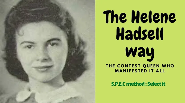 Meditate and grow rich - Helene Hadsell won every ...