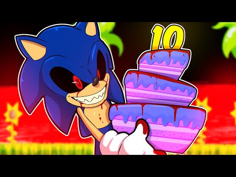 Esse é um desenho que eu fiz em comemoração aos 10 anos de sonic.exe :  r/RabiscosBr