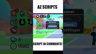GEM SPAWNER SCRIPT PET SIM 99 WORKING 2026 Scripty_Zeon