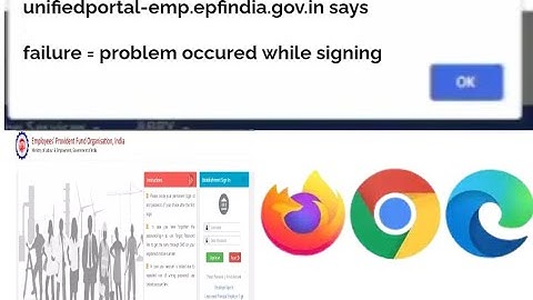 failure problem occurred while signing solved latest method dsc utility 1.0 in Epfo dsc kyc approval
