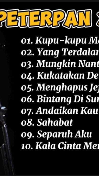 Lagu Hits Peterpan Noah, selengkapnya disini @MusicOnStudioID #noah #peterpan