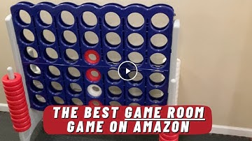 ECR4Kids Jumbo 4-To-Score, Giant Game, Red/White/Blue