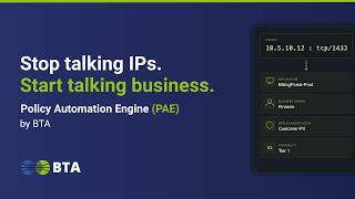 Stop Talking IPs. Start Talking Business. — PAE Demo by BTA