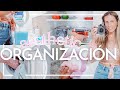 ✨🏠¡Organización completa del hogar! Botes para despensa, decoración estética, baño, dormitorio y más