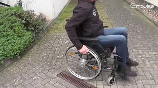Empulse R20 Unique folding push device for wheelchairs