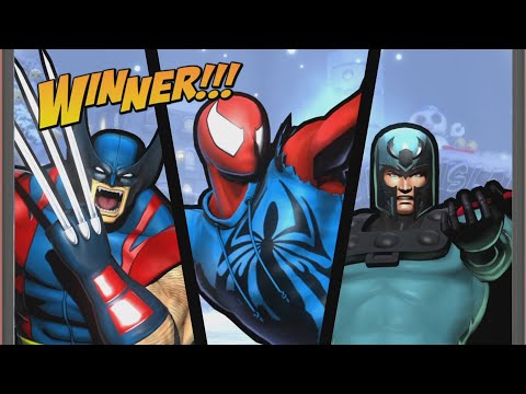 UMVC3 - WOLVERINE/MAGNETO/SPIDER-MAN ONLINE 3!