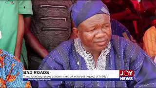 Joy In My Community: Residents of Obbo, along Lake Bosomtwe want their bad roads fixed. #JoyNews