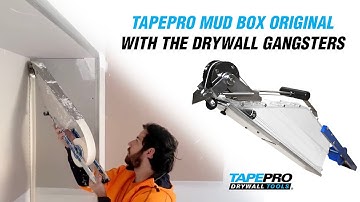 Using the Tapepro Mud Box Original with the Drywall Gangsters