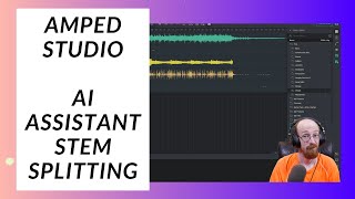 Amped Studio AI Assistant Stem Splitting
