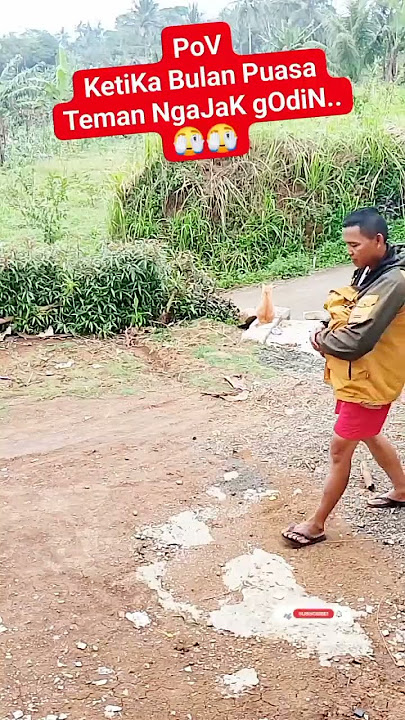 Ketika puasa teman ngajak godin #komedi